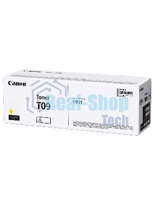 Тонер Canon T09 YL 3017C006 желтый туба для копира i-SENSYS X C1127iF, C1127i, C1127P