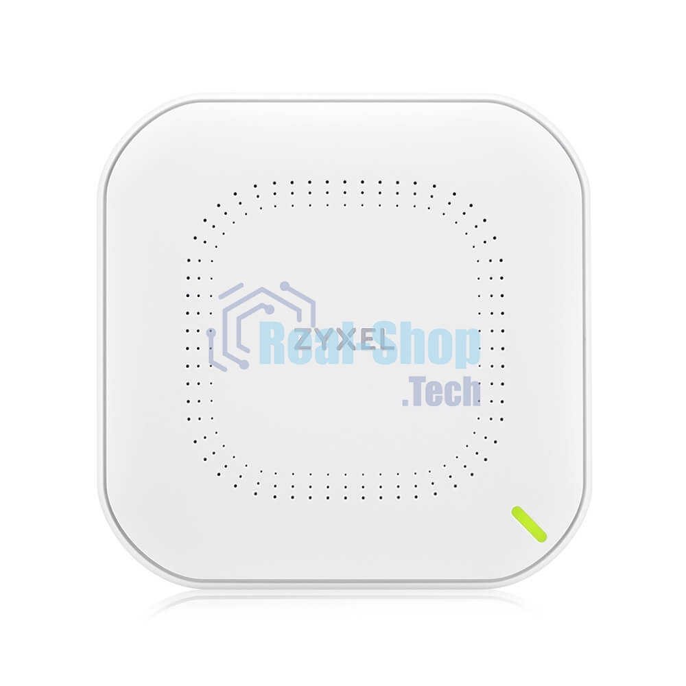 Точка доступа Zyxel NebulaFlex NWA50AX PRO, WiFi 6, 802.11a/b/g/n/ac/ax (2,4 и 5 ГГц), MU-MIMO, антенны 3x3, до 575+2400 Мбит/с, 1xLAN 2.5GE, PoE, без поддержки Captive portal и WPA-Enterprise, защита от 4G/5G, БП в комплекте