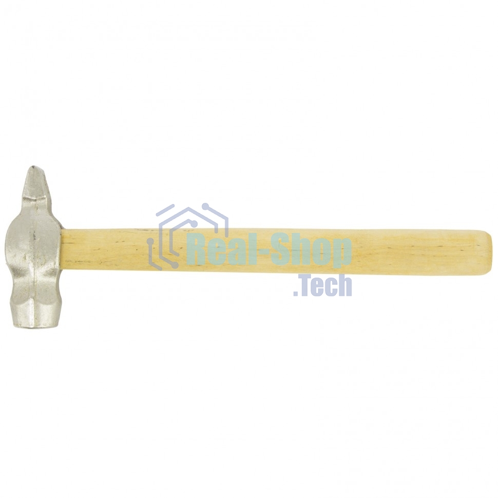 Молоток слесарный, 800 г, круглый боек, деревянная рукоятка Россия