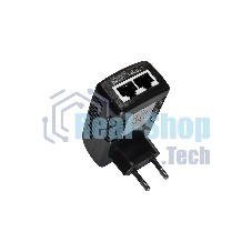 PoE-инжектор Fast Ethernet на 1 порт. Совместим с оборудованием PoE IEEE 802.3af. Мощность PoE на порт - до 15.4W. Напряжение PoE - 50V(конт. 4,5(+); 7,8(-)). Порты: вх. - 1 x RJ45(10/100 Base-T), вых. 1 x RJ45(10/100 Base-T, PoE, 50V). Питание: AC100-240V. Не требует монтажа, устанавливается на электрическую розетку. Размеры (ШхВхГ): 83x31x45мм. Рабочая температура -20...+40 гр.С.