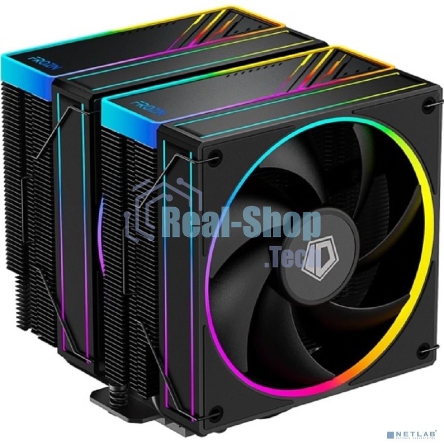 Устройство охлаждения(кулер) ID-Cooling Frozn A620 ARGb черный 120мм алюминий+медь 2000rpm 30db 4-pin 270W 154мм