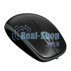 Мышь проводная Logitech M110 Silent черный, 1000 dpi, USB, кнопки - 3