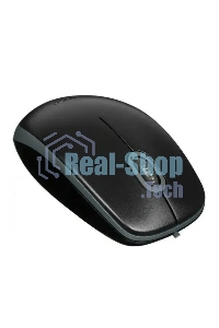 Мышь проводная Logitech M110 Silent черный, 1000 dpi, USB, кнопки - 3