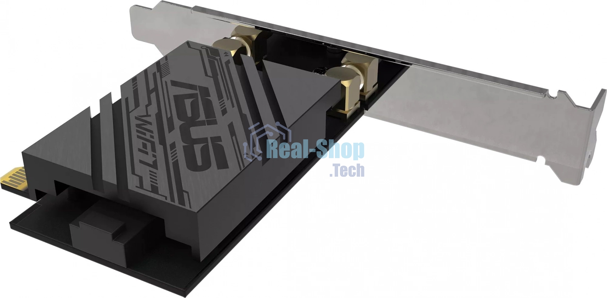 Сетевой адаптер Wi-Fi + Bluetooth Asus PCE-BE92BT BE9400 PCI Express (ант.внеш.несъем.) 2ант.