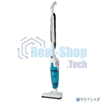 Пылесос вертикальный Endever SkyClean VC-278 белый/голубой, питание от сети, 130 Вт, уборка сухая, пылесборник 1.2 л