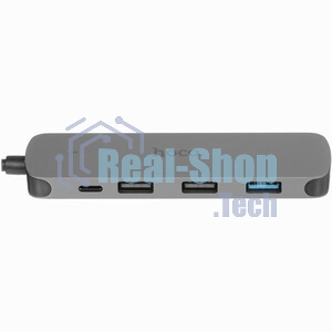 USB-концентратор Hoco HB27, USB Type-C, HDMI/PD/USB 3.0/USB 2.0, USB Type-C