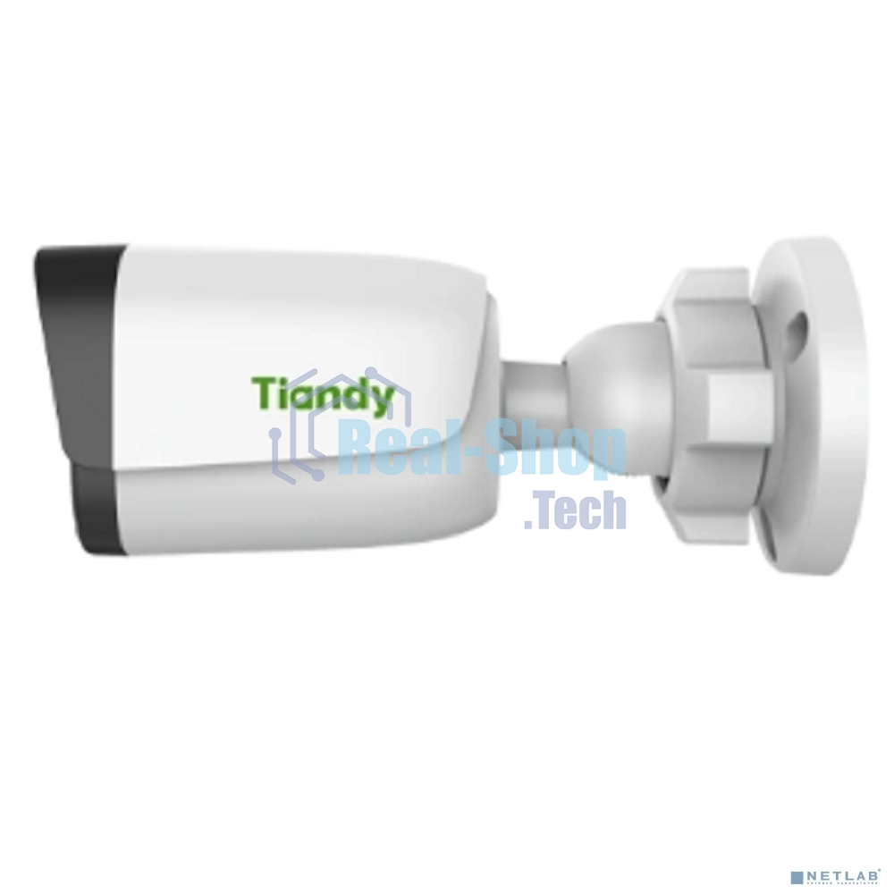 Камера видеонаблюдения Tiandy TC-C34QN 2ENA-28 цилиндрическая, 4Мп, 2560x1440@30, DWDR, цвет: 0.001лк, S+265, H.265(HP), S+264, H.264(HP, MP, BP), объектив 2.8мм, встроенный микрофон, G.711A, G.711U 8кГц , кабель,1xRJ-45