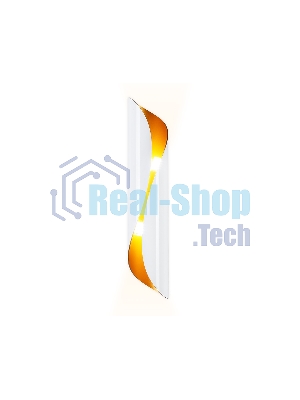 Настенный светильник FW240 WH/GD белый/золото G9/2 max 40W 400*80*100 (лампы LED G9 7W 4200K в комплекте)