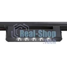 Трековый однофазный светильник Ambrella light GL6703 BK черный IP20 10W 4200K 24° 192*35*57