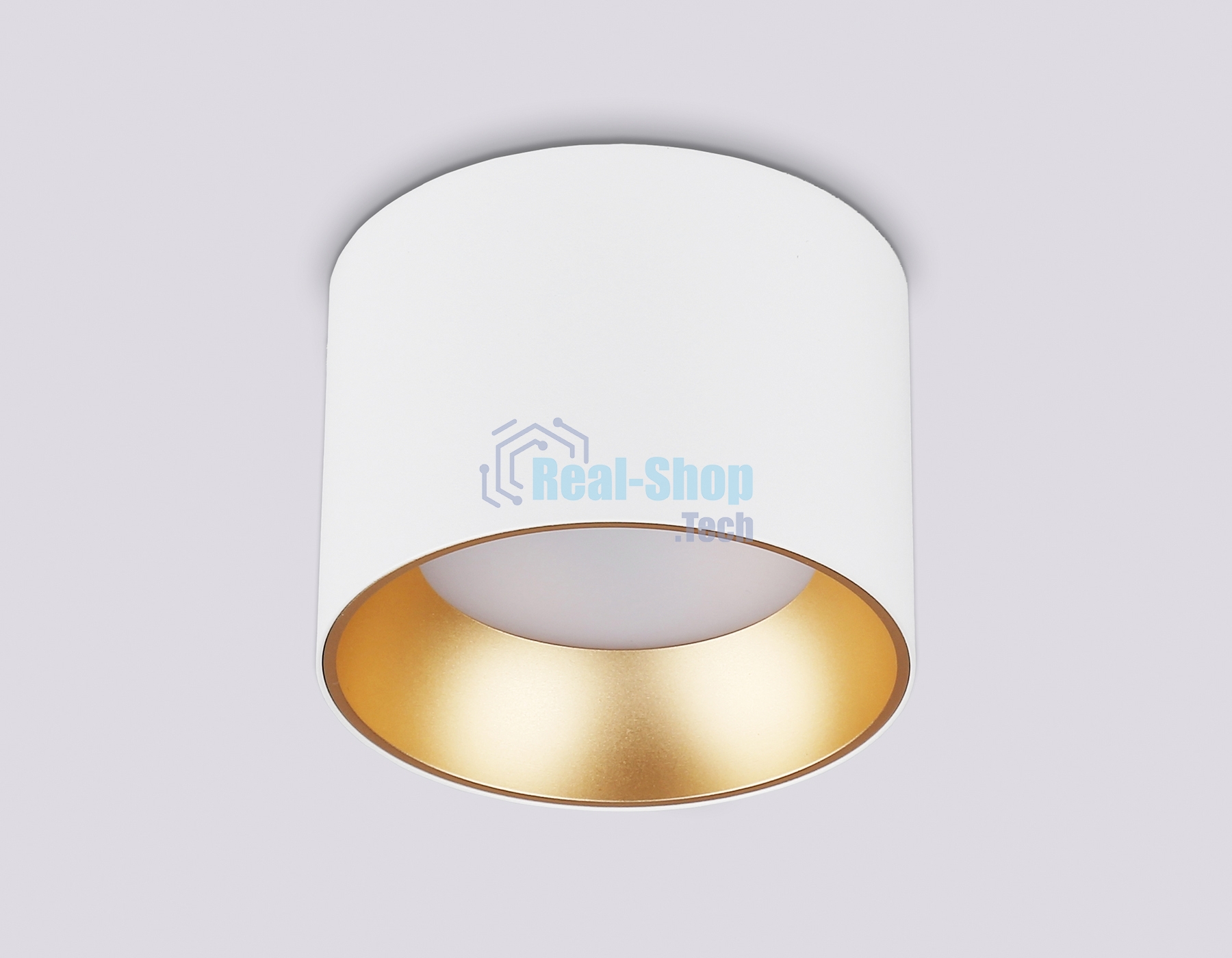 Светильник Ambrella light TN52882 SWH/SGD белый песок/золото песок GX53 max 12W D97*70
