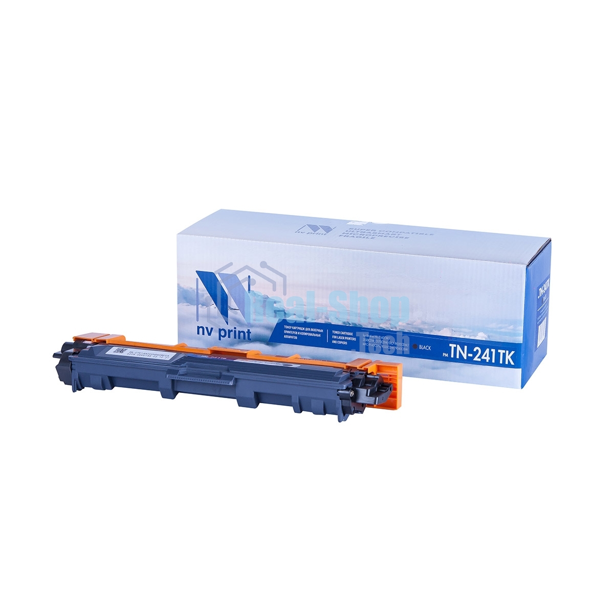 Картридж NVPrint совместимый Brother TN-241T черный для HL-3140CW/3150CDW/3170CDW/DCP-9020CDW/MFC-9140CDN/9330CDW/9340CDW (2500k)