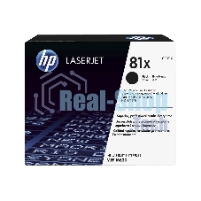 Тонер Картридж HP 81X CF281X черный для HP LJ Pro M630dn/f/h/z (25000 стр.)