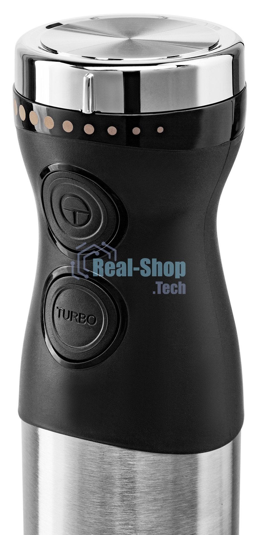 Блендер погружной Hyundai HYB-H3824 800Вт серебристый/черный