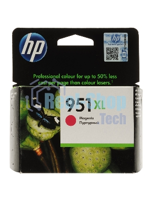 Картридж струйный HP №951XL CN047AE пурпурный для HP OJ Pro 8100/8600 (1500 стр.)