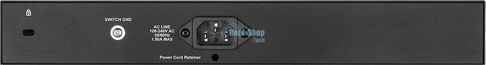 Коммутатор D-Link DGS-1210-10MP/F3A Smart L2 Switch 8х1000Base-T PoE, 2х1000Base-X SFP, PoE Budget 130W, Compact CLI