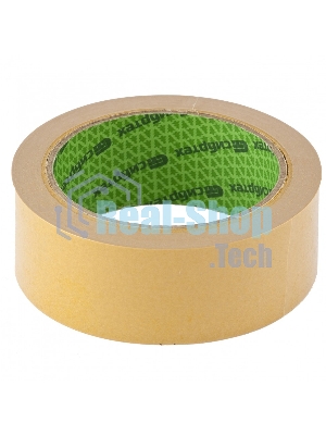 Лента клейкая двусторонняя Сибртех 38 мм х 25 м, на полипропиленовой основе