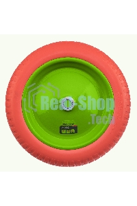 Колесо полиуретановое Сибртех 3.00-8, длина оси 80мм, подшипник 20мм