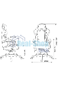 Кресло игровое Бюрократ Zombie GAME TETRA черный/карбон эко.кожа крестов. пластик