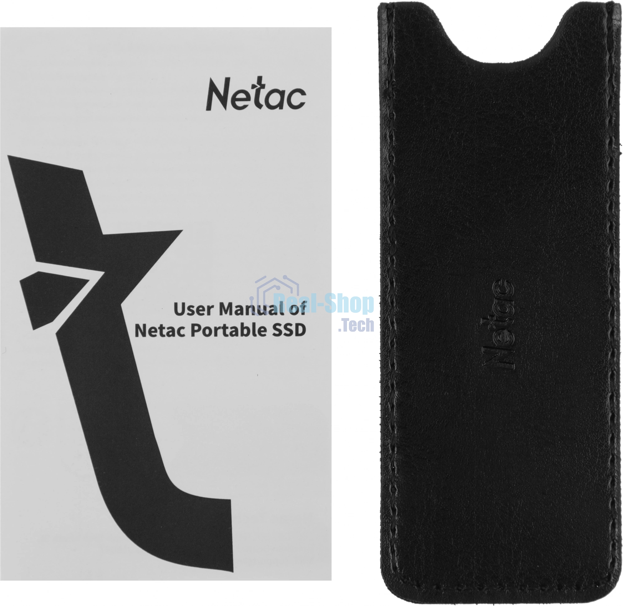 Внешний SSD Netac Z SLIM, 2TB, USB 3.2 Gen 2 Type-C, R/W 550/480, черный