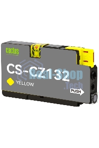 Картридж струйный Cactus CS-CZ132 №711 желтый (26 мл) для HP DesignJet T120/T520