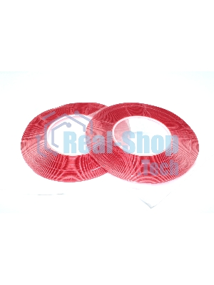 Скотч двусторонний прозрачный 3M с красной защитной лентой толщина 1 мм ширина 2 мм 10 м 2 шт. 112191