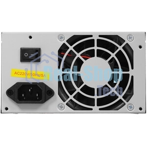 Блок питания ExeGate CP550 (EX282078RUS), 550Вт, 80мм, серебряный