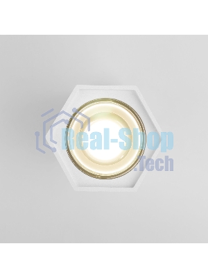 25036/LED / Светильник накладной белый матовый/серебро