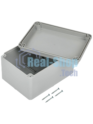 Коробка IEK КМ41261 распаячная для о/п 150х110х85 мм IP44 (RAL7035, гладкие стенки)