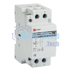 Контактор модульный КМ 40А 2NО (2 мод.) EKF km-2-40-20