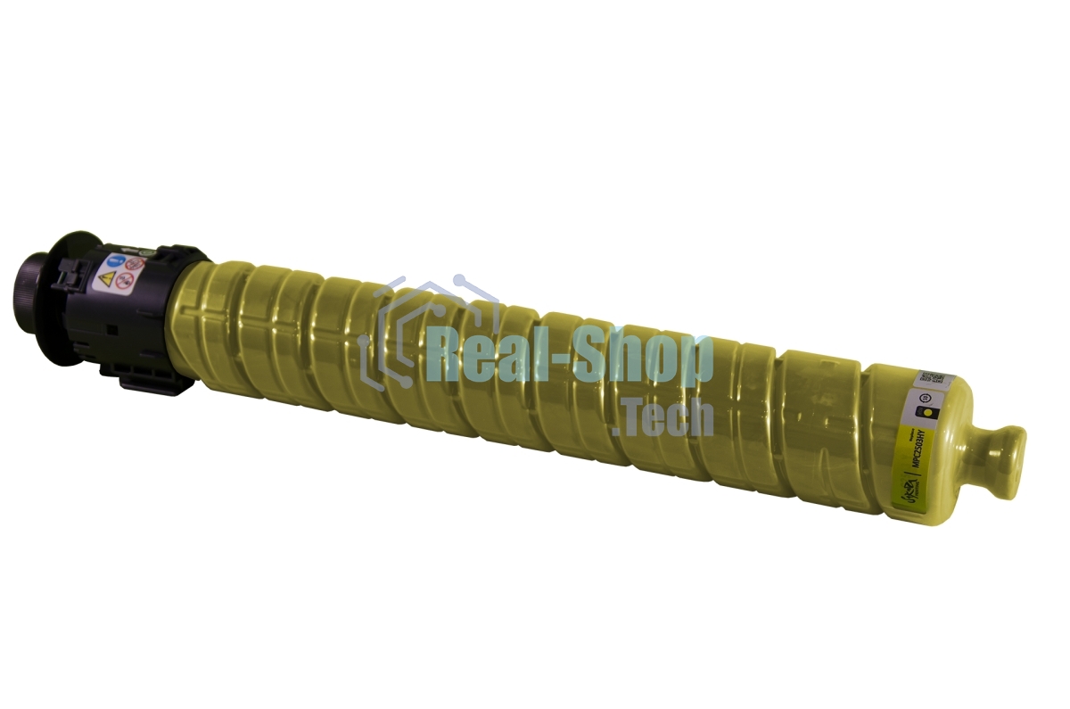 Тонер-туба Sakura MPC2503HY (841926) для Ricoh Aficio MP C2003/C2503/C2011, желтый, 9500 к.