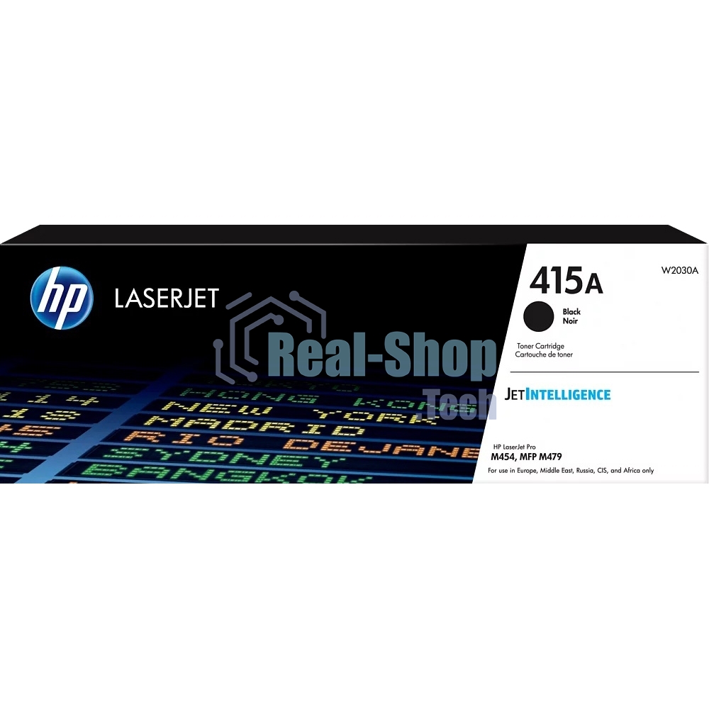 Тонер Картридж HP 415A W2030A черный (2400 стр.) для HP LJ M454/MFP M479