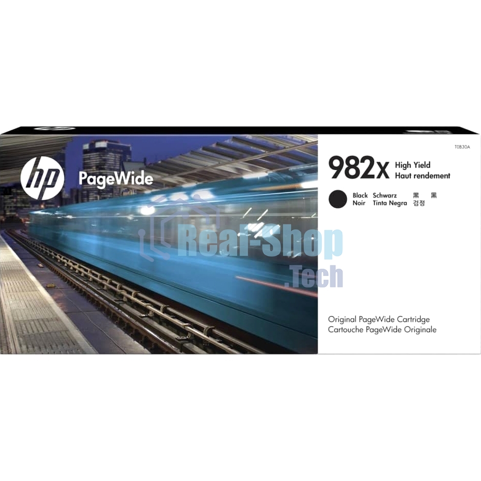 Картридж струйный HP 982A желтый PageWide Enterprise Color 765/780/785 T0B30A 16000 стр.