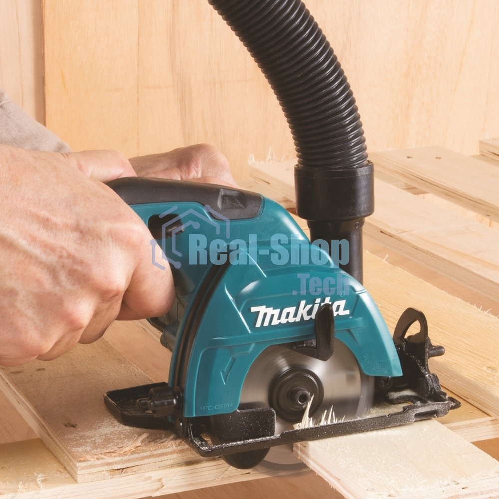 Пила циркулярная Makita HS301DZ10.8В Li-ion 1500об\м диск-ф85мм рез-25.5мм 1.6кг кор б\акк и з\у