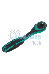 Ключ-трещотка Stels 1/4, 72 зуба, с быстрым сбросом, CrV, 2-х ком. рукоятка