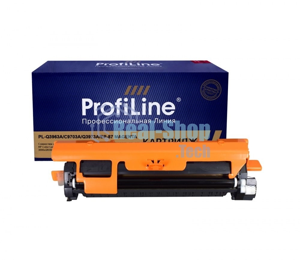 Картридж лазерный ProfiLine PL-Q3963A/C9703A/C3973/EP-87 для принтеров HP Color LaserJet 1500/2500/2550/2820/2840 Series Canon LBP-2410/LBP-5200/ImageClass MF8180C Magenta 4000 копий