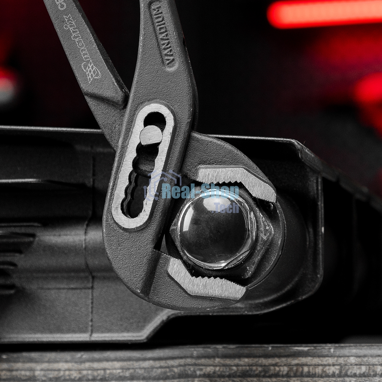 Переставные клещи Matrix 250 мм, хром-ванадий, обливные рукоятки