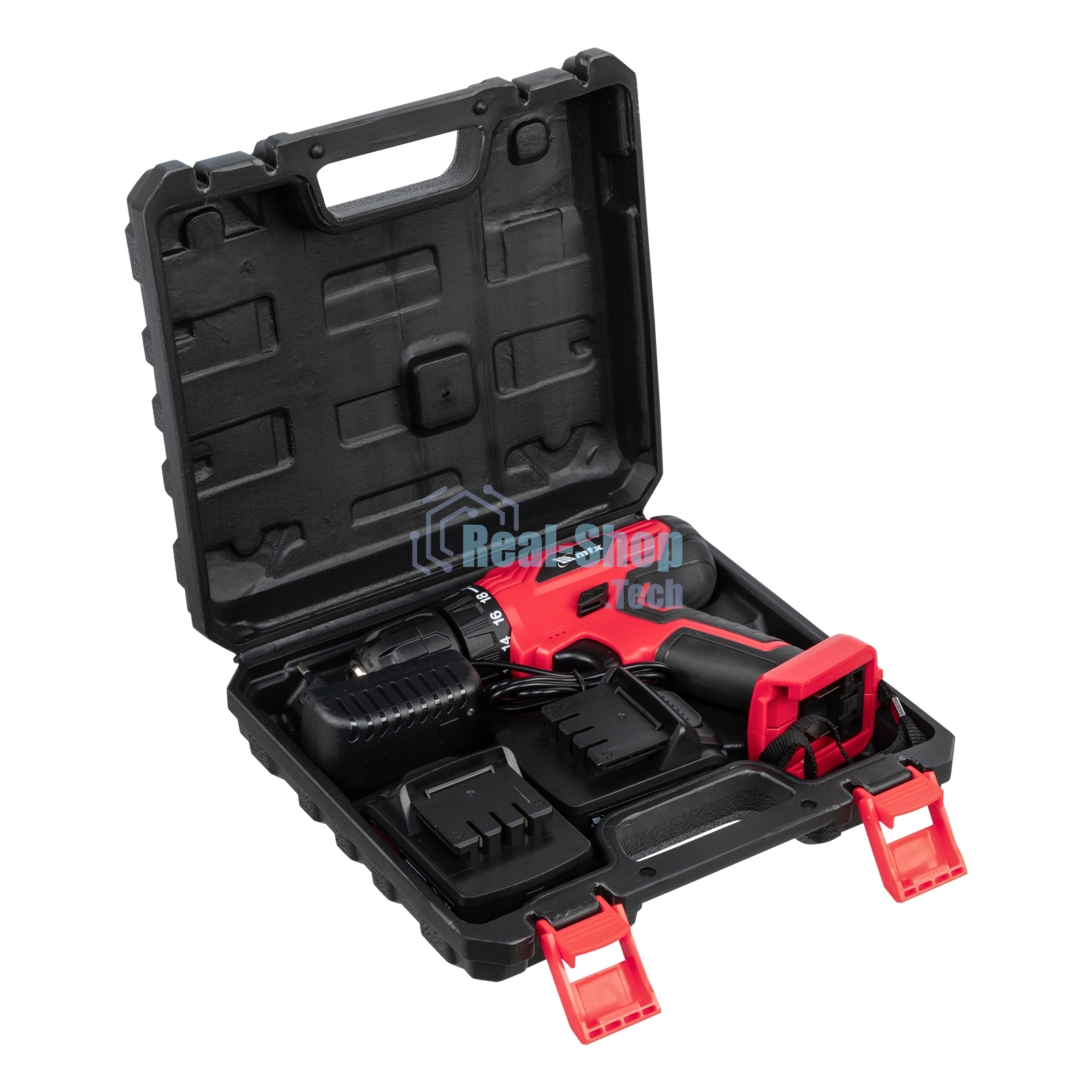 Дрель-шуруповерт аккумуляторная MTX MCDL-12-02, Аккумуляторная, 12В, 2 АКБ, Кейс