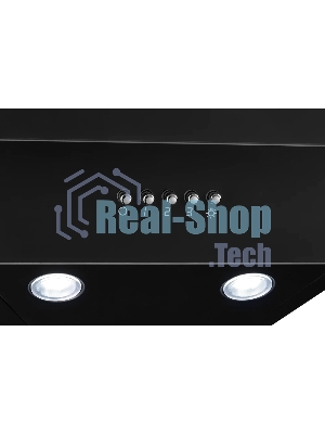 Вытяжка наклонная Monsher ROUEN 50 Noir Verre черный, 50 см, 700 куб. м/ч, 53 дБ