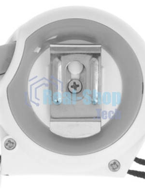Рулетка Deli Home Series White H8103A 3м х 19мм, клипса, шнурок, эксклюзивный дизайн