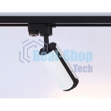 Трековый однофазный светильник Ambrella light GL5154 WH/BK белый/черный GU10 D58*130
