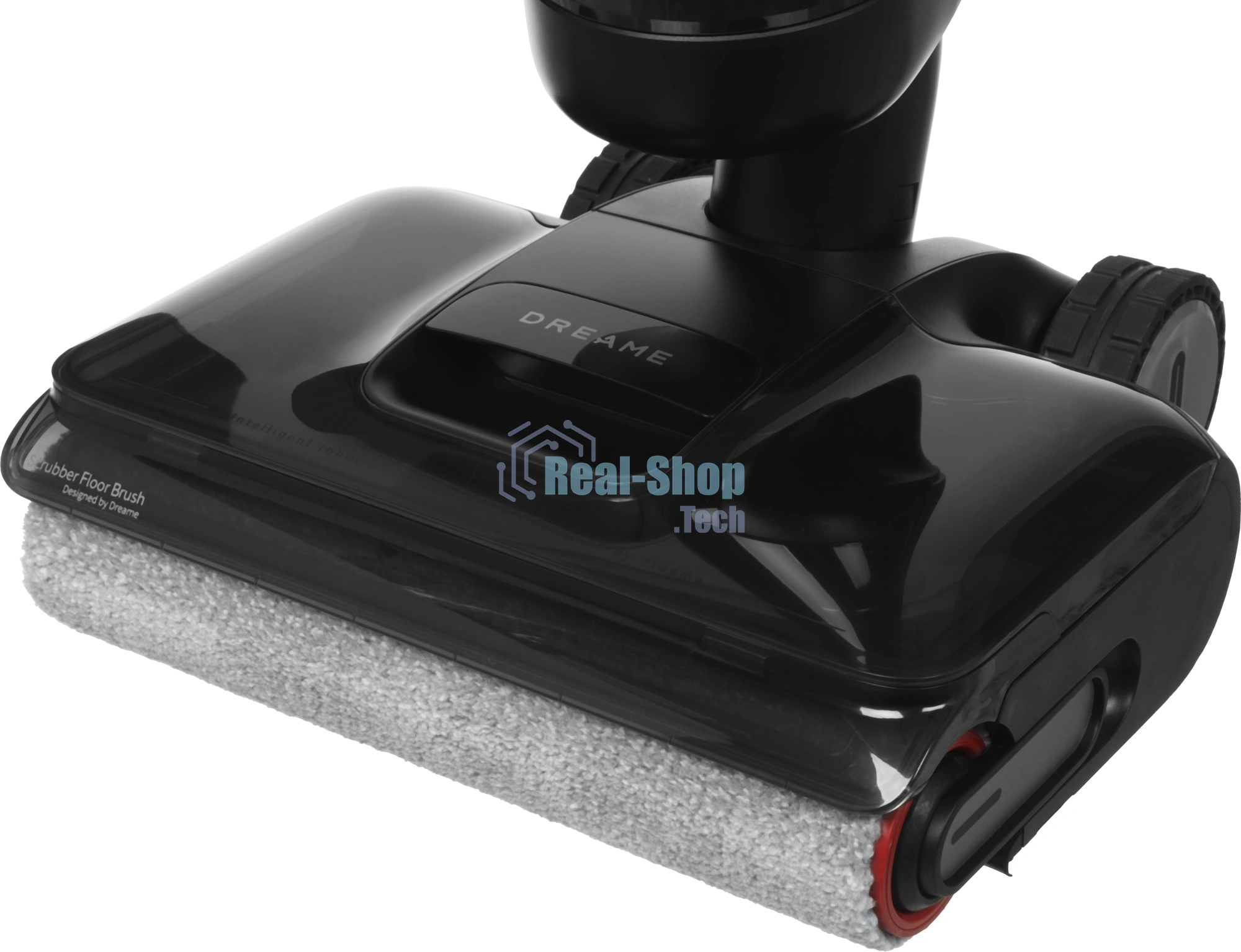Пылесос вертикальный моющий Dreame H12Pro Flex Reach черный, питание от аккумулятора, 400 Вт, уборка влажная/сухая, пылесборник 0.7 л