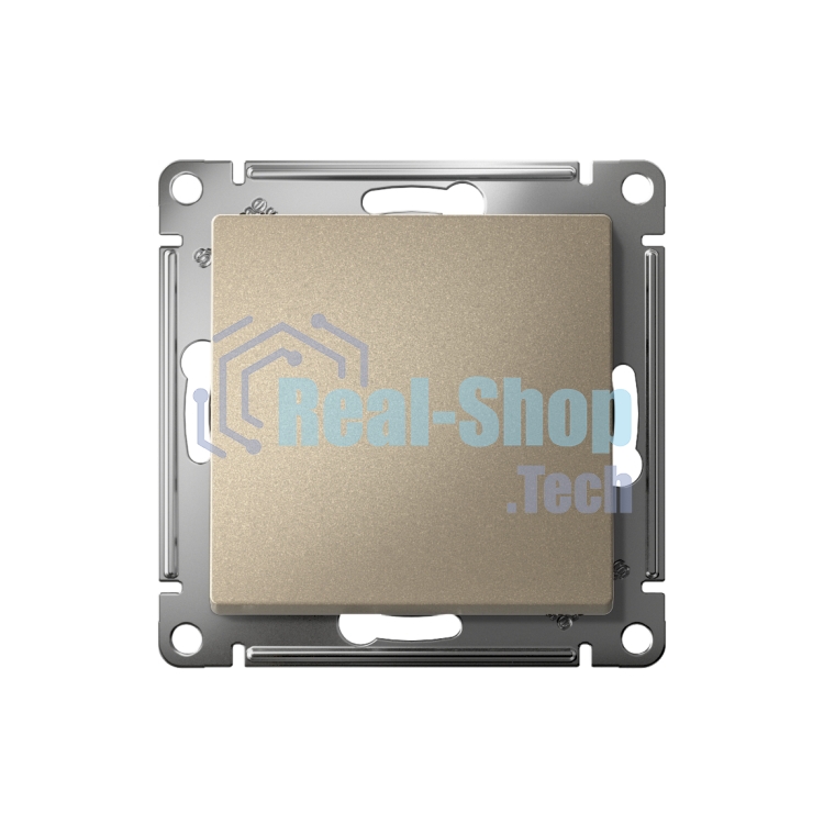 Механизм выключателя 1-кл. AtlasDesign (сх.1) 10АХ шампань SchE ATN000511