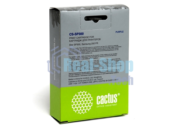 Картридж матричный Cactus CS-SP300 фиолетовый (1 800 000 знаков) для Star SP300/Samsung 250 FR