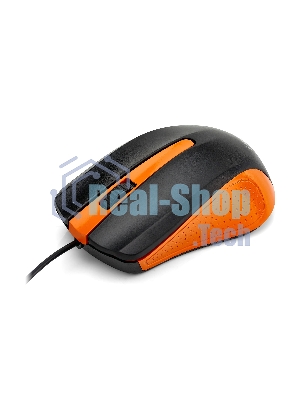 Мышь проводная ExeGate Professional Standard SH-9030BO черный/оранжевый, 1200 dpi, USB, кнопки - 3