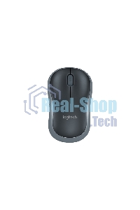 Мышь беспроводная Logitech M185 серый/черный, 1000 dpi, радиоканал, USB, кнопки - 3