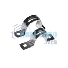 Скоба креп. метал. оцинк. двухлап. d20 (уп.30шт) Рувинил С21420