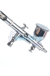 Аэрограф пневматический AB 400, сопло 0,2 мм, 9 л/мин, бачок 9 мл