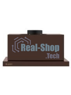 Вытяжка встраиваемая Gefest ВО 4501 К4 коричневый, 50 см, 600 куб. м/ч, 77 дБ