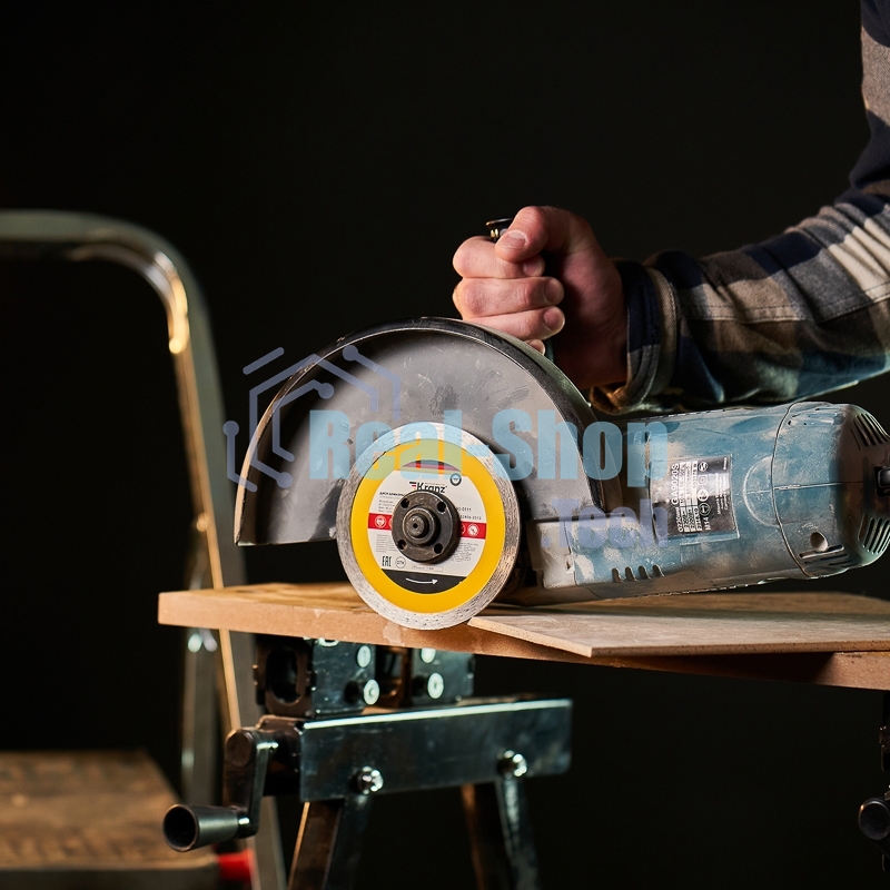 Диск алмазный отрезной сплошной Kranz 125x22.2 мм