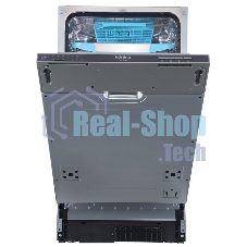 Встраиваемая посудомоечная машина Korting KDI 45340, черный, 44.8 см, 10 компл., 49 дБ, класс A++